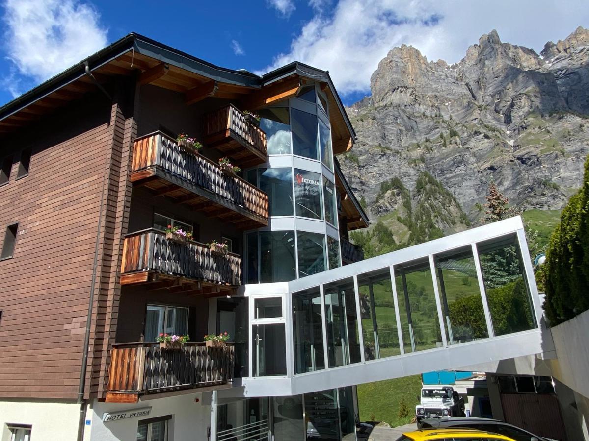 Hotel Viktoria-Leukerbad-Therme Zewnętrze zdjęcie