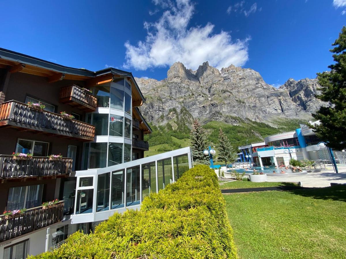 Hotel Viktoria-Leukerbad-Therme Zewnętrze zdjęcie