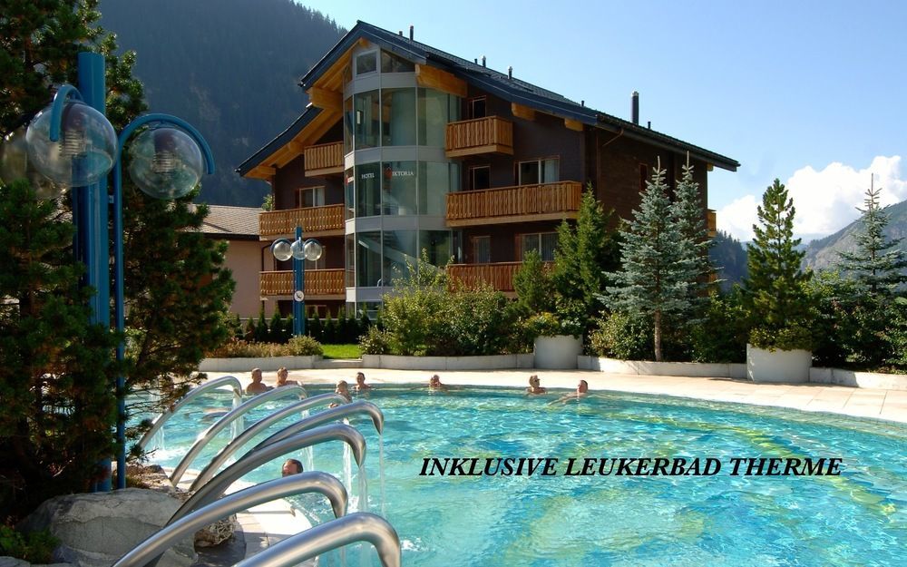 Hotel Viktoria-Leukerbad-Therme Zewnętrze zdjęcie